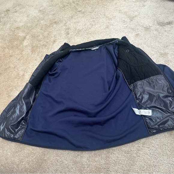 Smartwool PhD Smart Loft Merino Wool Unisex Jacket Medium Navy/Black Zip - Picture 8 of 10